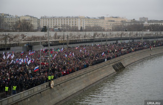 «Не забудем! Не простим!». Как прошло траурное шествие в Москве