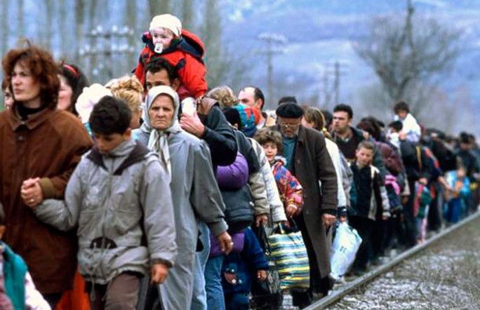 Число украинских беженцев достигло более 800 тыс. человек