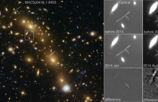Хаббл зафиксировал непонятные вспышки, меняющие астрофизические модели