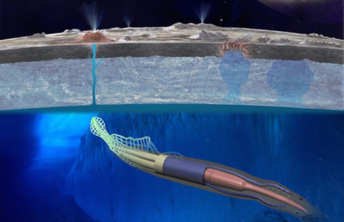 НАСА представила робота-кальмара для поиска жизни на небесных телах